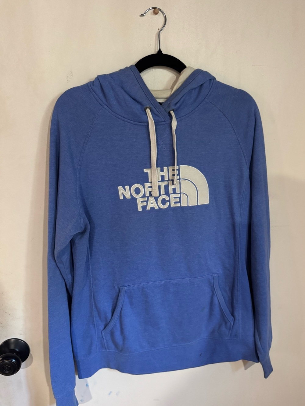 The North Face Women’s Blue Embroidered Logo Hoodie Size L
